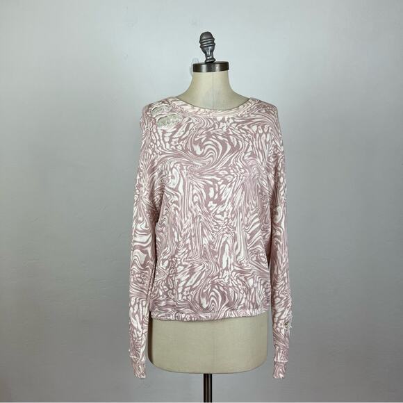 n:PHILANTHROPY Vinn Printed Distressed Sweatshirt - Picture 2 of 8